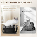 TSA Approved Pet Carrier for Small Cats and Puppies, Soft-Sided and Foldable, Cat and Dog Carrier Fits Pets Up to 15 lbs, Durable Portable Travel Bag with Litter Box, Dark Gray