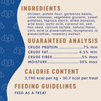 Finley's Chicken & Wild Boar Meaty Sticks Dog Treats, Grain-Free, Soft & Chewy, High Protein, Made in USA, 12 Ounce (Pack of 1)