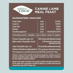Nature's Logic Dry Dog Food - 100% Natural - No Synthetics - For All Ages, Sizes, Breeds - Free From Common Allergens, High Protein - Lamb Meal Feast, 4.4lbs