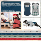 Doglay Dog Coat Waterproof Warm Dog Winter Jacket,Christmas Reflective Fleece Puppy Winter Coat with Harness Hole, Adjustable Snow Jacket for Small Medium Large Dogs