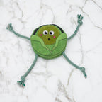 Eco Leather Super Sprout Natural and Tough Dog Toys - Long Lasting Chew Toys for Aggressive Chewers - Strong Dog Toy for Dogs and Puppy