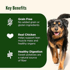 Nutrish Grain Free Chicken & Sweet Potato Recipe Dry Dog Food, 13 lb. Bag, Packaging May Vary (Rachael Ray)