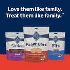 Blue Buffalo Health Bars Crunchy Dog Biscuits, Oven-Baked With Natural Ingredients, Bacon, Egg & Cheese , 16-oz Bag