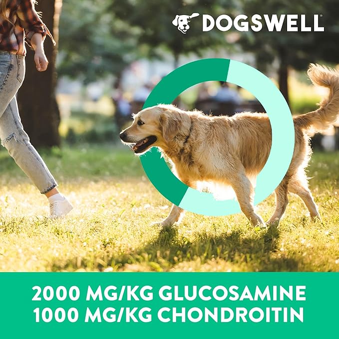 DOGSWELL 100% Grilled Meat Dog Treats, Made in The USA with Glucosamine, Chondroitin & New Zealand Green Mussel for Healthy Hips, 20 oz. Duck