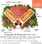 Simple Food Project - Chicken & Turkey - Freeze Dried Raw Food for Dogs - 24oz