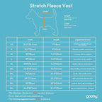 Gooby - Stretch Fleece Vest, Pullover Fleece Vest Jacket Sweater for Dogs, Sand, Small