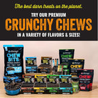 etta says! Premium Crunchy 7" Turkey Chews - Grain-Free Dog Treats, Good for Teeth, Easy to Digest - Made in The USA (20 Count Pack of 1)