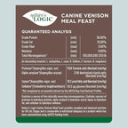 Nature's Logic Dry Dog Food - 100% Natural - No Synthetics - For All Ages, Sizes, Breeds - Free From Common Allergens, High Protein - Venison Meal Feast, 4.4lbs