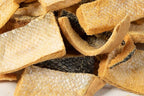 HOLI Wild Caught Salmon Skin Dog Dental Chews, Natural Single Ingredient Oral Hygiene Dog Treats, Reduces Plaque, Tartar Control, Omega 3 & 6 for Healthy Coat