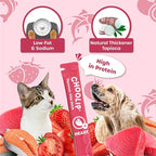 Choolip Squeeze Vita Stick Lickable Cat & Dog Treats – 14 Sticks (2×7 Value Bundle) Heart Support, Creamy Grain-Free Puree with Omega 3, Taurine, L-Carnitine & CoQ10 for Cardiovascular Health & Energy