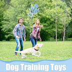 Squeaky Dog Toys, Octopus Dog Toy Interactive Tug of War Puppy Toy to Keep Them Busy (Blue)