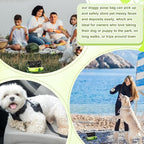 Sherr 60 Rolls Dog Poop Waste Bags 12000 Count Unscented Dog Trash Leak Proof Pet Doggie Thick Plastic Bag for Home Park Outdoor Travel Pet Supplies, Black