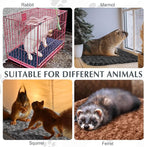 4 Pack Self Warming Cat Pads Self Heating Cat Mat Washable Homeless Dogs Thermal Pads Kennel Pad Reflects Body Heat Warm Crate Bed Mat for Indoor Outdoor Pet(Mixed Colors,18 x 24 Inch)