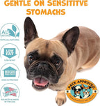 Chicken Sticks for Dogs - Dehydrated Chicken Jerky Treats. Single Ingredient Made and Sourced in America - High Protein, Low Fat - Crunchy Treat Sticks - 6.2oz (Pack of 2)