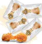 iPaw Turkey Tendon for Dogs, Ingredient Sourced from USA, Hypoallergenic, All Natural Human Grade Puppy Chew, Dog Treats for Signature Series, Rawhide Alternative, 4 Units/Pack Bone (Small)