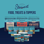 Stewart Chicken Liver Dog Treats, 11.5 oz, ~215 Pieces, Freeze Dried Raw, Single Ingredient, 60% Protein Training Treats or Meal Topper in a Resealable Tub, Grain Free, Gluten Free