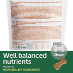 Nature's Protection Grain Free Low Calorie Dog Treats - Training Dog Treats for Adult Small, Medium & Large Breed Dogs with Red Fur (Superior Care - Lamb, 5.29 oz)