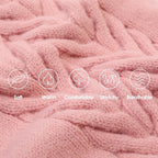 Dog Sweaters for Large Dogs Classic Turtleneck Dog Christmas Sweater Thick Warm Pullover Female Puppy Pet Stretch Knitwear Fall Winter Clothes with Leash Hole(Pink, XL)