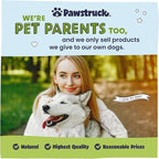 Pawstruck Natural 12" Braided Bully Sticks for Dogs – Tough, Long-Lasting, Rawhide-Free, Low-Odor, Single Ingredient Chew Treat for Aggressive Chewers – 5 Count – Packaging May Vary