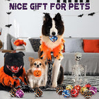 36 Pcs Dog Squeaky Tennis Balls 2.5 Inch Interactive Balls for Small Medium Large Dogs Teething Chew Toys for Throwing Fetch Exercise Playing Outdoor 6 Style(Spider)