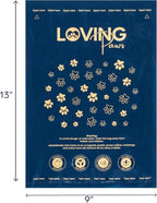 LOVING Paws Poop Bags - 140 Heavy Duty, Extra Thick & Leak Proof, Count Easy Open Refill Rolls (140 Bags)