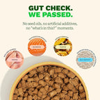 Get Joy Freeze Dried Raw Chicken Dog Food, High Protein Grain Free Meal, Topper & Treat, Gut Health Support with Probiotics, Small to Large Breed, 16oz Bag
