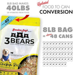 Grandma Lucy's 3 Bears Chicken Dog Food - 3lb