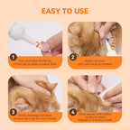 Ear Cleaner for Dog & Cats, Dog Ear Drop and Infection Treatment, Dog Ear Cleaning Solution- Cleaning,Soothing and Deodorizing Itchy Ears 4oz