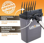 Neater Pet Brands Lift N’ Bag 2.0 Dog Pooper Scooper with Bag Attachment & 27" Pole for Small to Large Dogs, New & Improved Design, 15 Refill Bags, Heavy Duty Dog Poop Scooper for Yard, One-Hand Use
