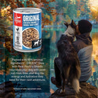 ORIJEN Real Meat Shreds Wet Dog Food Original Stew Recipe 12.8oz Cans (12 Count)