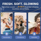 Dog Perfume - Luxury Designer Scent for Dogs - 3-in-1 Deodorizing, Conditioning & Grooming Mist - 95% Natural - Alcohol-Free - Made in USA – Long Lasting Dog Cologne Spray