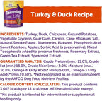 Wellness Rewarding Life Dog Treats, Training Treat, Grain Free, Soft Turkey & Duck (6 Ounce Bag)