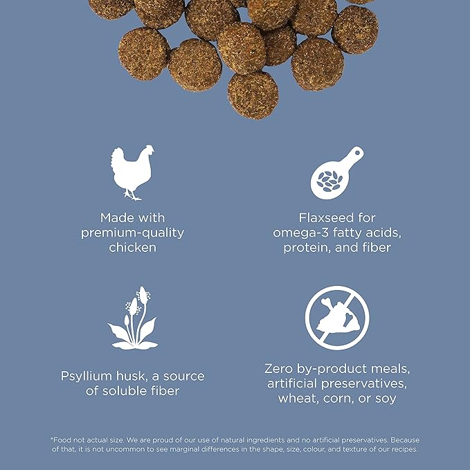 Go! Solutions Weight Management + Joint Care, Grain-Free Dry Dog Food, Chicken Adult and Senior Recipe, 12 lb Bag