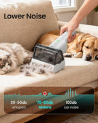Electric Pet Hair Removal Tool,2025-Upgrade Cat&Dog Hair Vacuum & Lint Rollers Remover,Automatic Portable Hair Tool for Indoor and Outdoor,Cat Bed,Climbing Frame,Board,Carpet,Mats,Car Mats