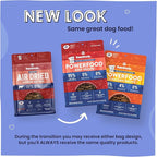 Pawstruck Air Dried Dog Food with Real Beef, Grain-Free, Made in USA, Non-GMO & Vet Recommended, High Protein Limited Ingredient Full-Feed for All Breeds & Ages, 2lb Bag
