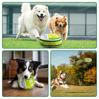 Homrich PET Pouch Parody Dog Toy, Plush Squeaky and Crinkle Funny Dog Toy, Interactive Plush Dogs Toys, Pet Squeak Toys, Puppy Gift, Lick Citrus