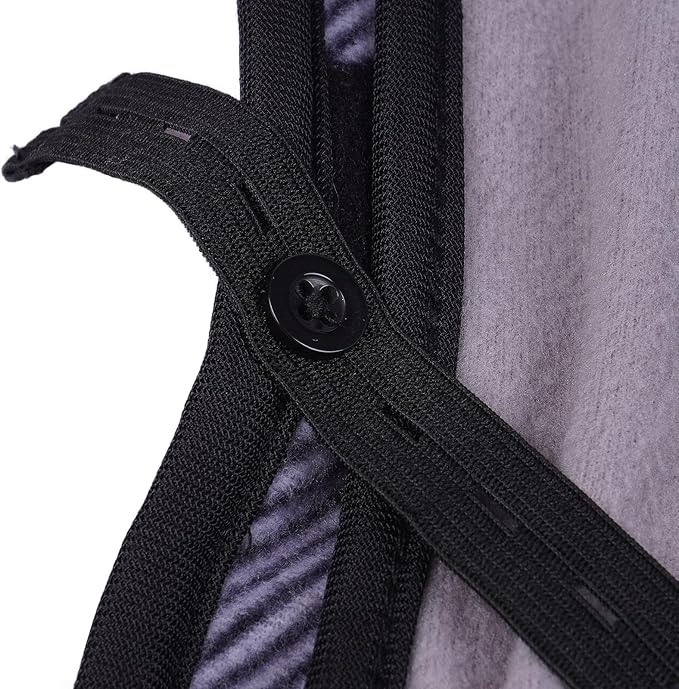 Warm Dog Coat for Winter,Waterproof Jacket with Zipper,Detachable Dog Coat with Adjustable Buckle,Comfortable Jacket for Dogs in Cold and Windy Days.3XL Black