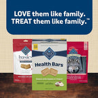 Blue Buffalo Health Bars Oven-Baked with Natural Ingredients, Apples & Yogurt Crunchy Dog Biscuits, 3.5 lbs.