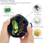 Dog Treat Pouch for Pet Walking and Training with Clicker Poop Bags Small Fanny Zipper Pack Holder for Puppy Snack Dispenser Kit for Leash and Outdoor Use （Gray）