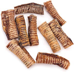 ValueBull Beef Trachea, Premium 5-6 Inch, 100 Count Bulk Pack - Natural Angus Dog Chews with Glucosamine, Chondroitin & Amino Acids