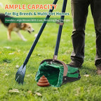 60 Count Extra Large Dog Poop Bags for A&H Swivel Bin Pooper Scooper, Pet Waste Bags with Handle for Dog Poop Cat Litter, Heavy Duty Leakproof Unscented
