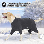 Fleece Dog Sweater for Small Medium Large Dog for Run Walk Sleep Pet Winter Jacket & Windproof Clothes Coat XL Grey