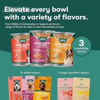 Jinx Bone Broth Stew for Dogs - Chicken & Vegetables Recipe - Grain-Free Wet Dog Food & Topper for Picky Eaters - Promotes Lean Muscle Growth, A Healthy Coat & Improved Digestion - 13 Oz, 12 Pack