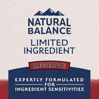 Natural Balance Limited Ingredient Adult Grain-Free Dry Dog Food, Reserve Sweet Potato & Bison Recipe, 12 Pound (Pack of 1)