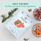 The New Zealand Natural Pet Food Co Meow Freeze Dried Cat Food - Lamb & King Salmon Recipe,High Protein Treats,Meals & Toppers,Dry Food,1.76oz