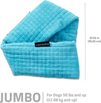 Playology Dog Toys | Plush Toy Crinkle Ring for Dogs | Jumbo Peanut Butter Scented Toy - Easy to Clean and Made from Non Toxic Materials