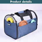 JESPET Soft-Sided Kennel Pet Carrier for Small Dogs, Cats, Puppy, Airline Approved Cat Carriers Dog Carrier Collapsible, Travel Handbag & Car Seat