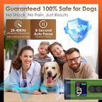 Dog Bark Deterrent Device – 65FT Range Anti Barking Device for Dogs, Stops Neighbor’s Dog Barking with 3 Ultrasonic Frequencies (25/30/40kHz) & 5 Sound Modes, for Indoor & Outdoor Training