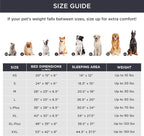 Bedsure XL Orthopedic Dog Bed for Extra Large Dogs - Washable XLarge Dog Cat Bed Waterproof, Comfort Dogs Couch Sofa with Washable Removable Cover, Pet Bed with Nonskid Bottom, Dune Haze Blue, 42"