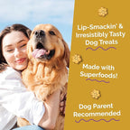 Fruitables Baked Dog Treats, Healthy Pumpkin Treat for Dogs, Low Calorie & Delicious, Free of Wheat, Corn and Soy, Made in The USA, Chicken and Cranberry Flavor, 20 oz